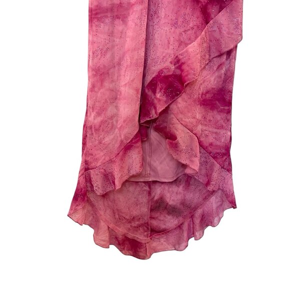 Vintage Rampage 90s Y2K Fairy Grunge Whimsigoth HOCO Halter Asymmetrical Dress S - Picture 4 of 8